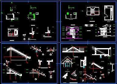 300平米别墅结构建筑施工图免费下载 - 别墅图纸 - 土木工程网